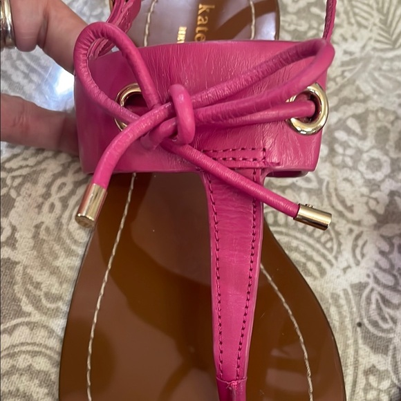 Kate Spade Pink Sandals with Adjustable Straps size‎ 7M - Picture 2 of 6